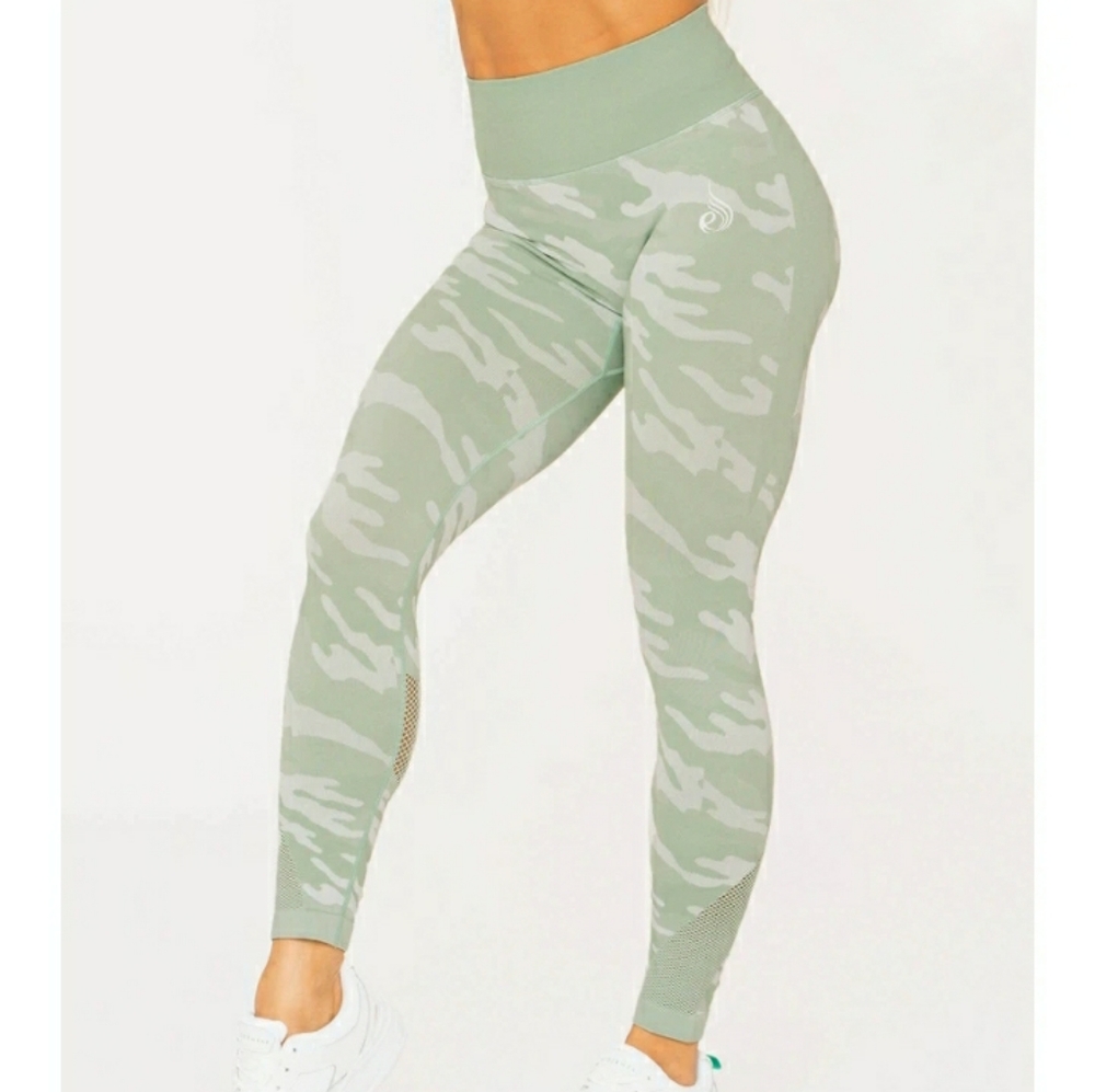 Camo seamless high waisted leggings